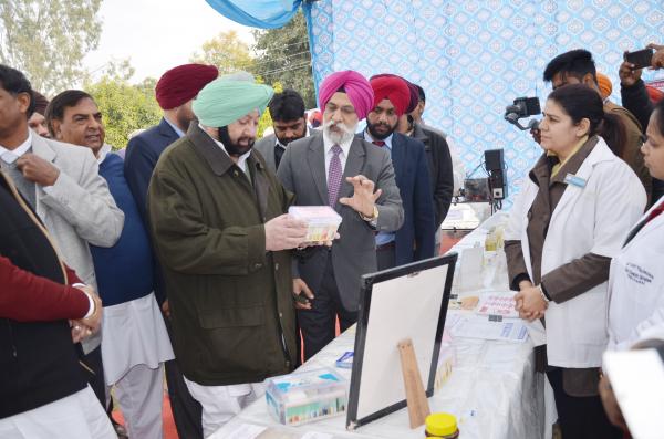 Capt. Amrinder Singh, Honble Chief Minister, Punjab interacting with faculty of College of Dairy Science & Technology (15.01.2019)